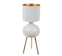 GILDE Vaso decorativo, Ferro, Bianco, Höhe 73cm