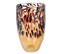 GILDE - Vaso grande in vetro per erba della pampa, rami, fiori, decorazione autunnale, Natale, compleanno, matrimonio, altezza 29 cm