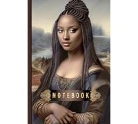 Gilded Braids & Golden Horizons: An African American Inspired Portrait Journal | Elegant Fine Art Notebook for Women and Girls | 120 Wide Ruled Pages for Writing and Daily Reflection