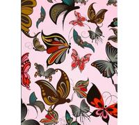 Gilded Butterflies Journal: Elegant Gold Foil Notebook & Diary - 140 Lined/Blank Pages - Inspirational Writing Journal for Women