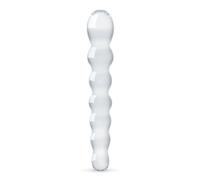 Gildo No. 19 Dildo di Vetro - Giocattoli Erotici - Replica del Pene- Plug Anale con Lunghezza 20.00 cm, Ø 2.40-3.30 cm