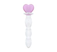 Gildo Gildo - No. 37 Dildo Vetro Forma Cuore - 18 cm