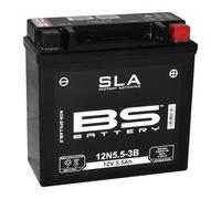 GILERA ER 350 350 BATTERIA BS SLA 12N5.5-3B 1985 1988