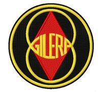 GILERA Logo Toppe Ricamate e Adesivi