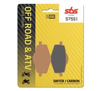 Gilera Oregon Quad 250 2007-2011 SBS Sinterizzato Ant. Pastiglia Freno 575SI