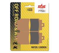 Gilera Oregon Quad 250 2007-2011 SBS Sinterizzato Post. Pastiglia Freno 775SI