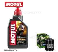 Gilera Runner 125 VX 2001-2013 Tagliando Olio Motul SCOOTER POWER 4T 5W-40 MA...