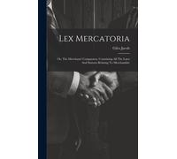 Giles Jacob Lex Mercatoria (Copertina rigida)