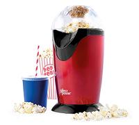 Giles & Posner EK0493GVDEEU7 Popcorn Maker e Vasca di Misurazione, 1200W, Popcorn Gustoso in 3 Minuti, Senza Olio, per Feste, Facile da Usare, Grasso Libero, Portatile, Macchina per Pop Corn