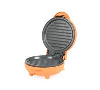 Giles & Posner Funfair Mini griglia, piastre 11,5 cm, 550 W, arancione