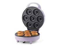 Giles & Posner Mini Doughnut Maker - Piastre di Cottura Antiaderenti per 7 Ciambelle, Macchina per Ciambelle Facile da Pulire, Macchina delle Prelibatezze per Bambini, Spegnimento Automatico, 1000W