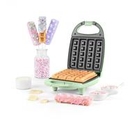 Giles & Posner Sorbet Piastra per waffle stick, 4 waffle, 520 W