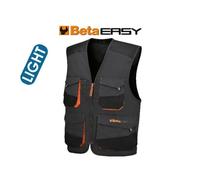 GILET 180 GR. TG.M MULTITASCHE LEGGERO GRIGIO 7867G/M
