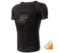 Gilet a maniche corte Shot D3O Noir