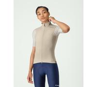 Gilet a vento Castelli Espresso 2 beige donna - L