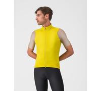 Gilet a vento Castelli Espresso 2 giallo mango - L