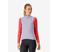 Gilet a vento Castelli Espresso lilla profondo donna - S