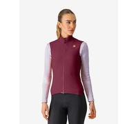 Gilet a vento Castelli Espresso viola scuro donna - S