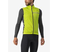 CASTELLI 4521512-383 SQUADRA STRETCH VEST ELECTRIC LIME/DARK GRAY Gilet sportivo S
