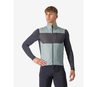 Gilet a vento Castelli Unlimited grigio neutro nero - M
