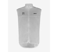 Gilet a vento Santini X Pirelli Sport Club bianco - M