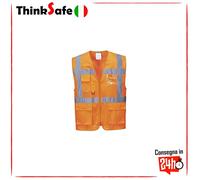 Gilet Ad Alta Visibilita Arancione Athens Meshair
