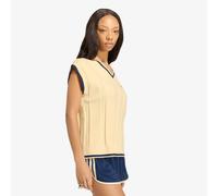 GILET CABLE KNIT Warm Vanilla M