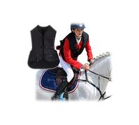 Gilet Airbag for Equitazione Equestre Cappotto Da Gara Di Equitazione Giacca Motocross Air-Bag Da Equitazione Gilet Airbag Da Moto Traspirante for Bambini/uomini/donne ( Color : Black , Size : S )