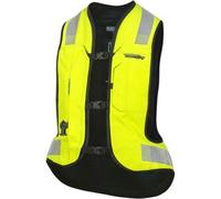 Helite Turtle 2.0 Hi-Vis Gilet airbag, giallo, taglia S per maschi
