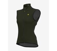 Gilet Alé Klimatik Guscio Vento 2.0 verde militare donna - M