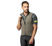 Ale Klimatik Racing Gilet Verde M Uomo Dark Green