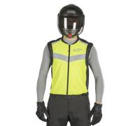 Alpinestars Flare, gilet di sicurezza XL male Nero/Giallo Fluo
