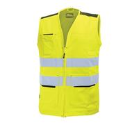 GILET ALTA VISIBILIA' TG.XL YELLOW FLUO U-POWER SMART