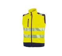 Gilet alta visibiltà Softshell Dany - taglia L - giallo fluo - U-Power