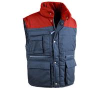 GILET ANTARES TOP Col. Blu Navy/Rosso Mis. L