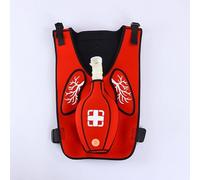 Gilet anti-soffocamento per primo soccorso, simulazione di ostruzione delle vie aeree, con cinghie regolabili, per adulti e bambini (adulti)