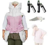 Gilet anticaduta con APP, abbigliamento anticaduta per anziani con monitoraggio remoto, allarme/posizionamento/registrazione sportiva, 0,08 s di apertura dell'airbag,Womenpink-XL