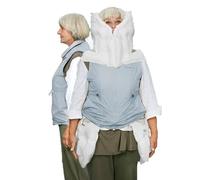 Gilet anticaduta per anziani, gilet intelligente portatile, protezione pop-up a copertura totale a 270°, adatto a pazienti epilettici o non vedenti,WomenBlueGrey-XL
