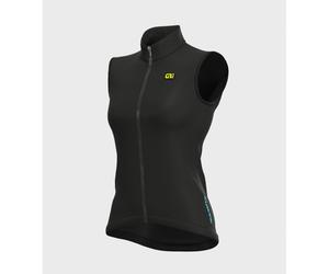 Gilet antipioggia donna ALE' KLIMATIK guscio RACING nero 2025 - Taglia: M