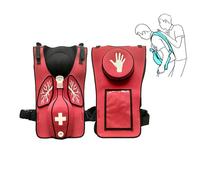 Gilet antisoffocamento, Giubbotto di addestramento for la RCP Heimlich for adulti, modello didattico for il soccorso in caso di soffocamento, multicolore