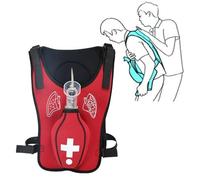 Gilet antisoffocamento, Giubbotto di primo soccorso Heimlich con imbottitura for la schiena for dimostrazione didattica su adulti e bambini