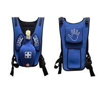 Gilet antisoffocamento, Giubbotto for l'addestramento all'ostruzione delle vie aeree for adulti con schiaffo sulla schiena, multicolore, confezione da 3(Blue)