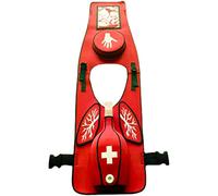 Gilet antisoffocamento, Giubbotto indossabile for simulazione di primo soccorso for soffocamento for adulti con schiaffo sulla schiena e tappo for corpo estraneo