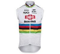 Gilet antivento ALPECIN DECEUNINCK Campione del mondo 2024 bianco