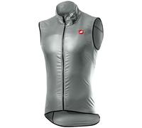 Castelli - Aria Vest - Gilet da ciclismo L grigio