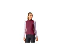 Gilet antivento castelli espresso bordeaux donna