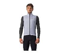 Gilet Antivento Castelli Squadra Stretch Grigio Scuro, Taglia L