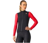 Gilet antivento da donna Espresso nero
