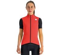 Gilet antivento donna Fiandre Light NoRain corallo neon