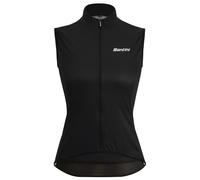 Gilet a vento Santini Nebula nero donna - Classic fit - S